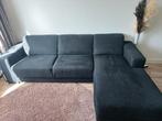 Loungebank kleur zwart, Huis en Inrichting, Banken | Sofa's en Chaises Longues, Gebruikt, Ophalen