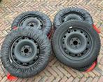 Michelin Alpin 185/60 R15 winterband met velg wieldop, Ophalen