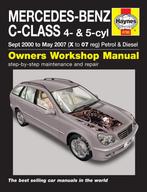 Mercedes C klasse 2000-2007 - Haynes boek - nieuw, Ophalen of Verzenden