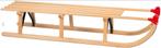 Houten slee Davos 120cm ook met rugleuning en trekkoord, Ophalen, Rugleuning, Gebruikt, Hout