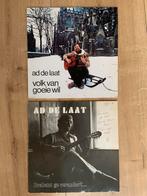 Volkszanger ad de laat lp,s waarvan een gesigneerd, Ophalen of Verzenden, Zo goed als nieuw, Levenslied of Smartlap