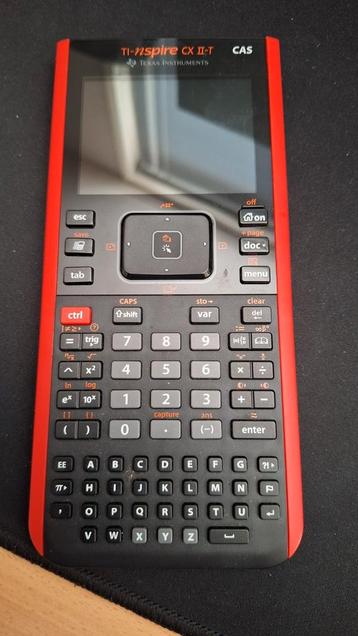 Ti-nspire CX ii-T CAS rekenmachine beschikbaar voor biedingen
