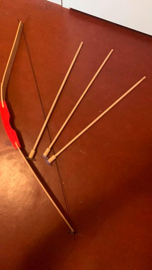 Mooie houten pijl en boog, Kinderen en Baby's, Speelgoed | Buiten | Los speelgoed, Gebruikt, Ophalen of Verzenden