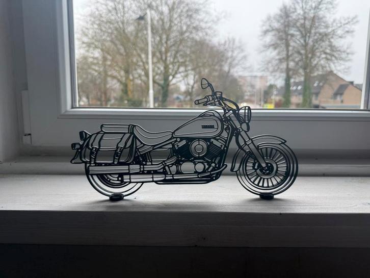 Yamaha XVS 650 Dragstar 2004 motor decoratie, Motoren, Accessoires | Overige, Nieuw, Ophalen of Verzenden