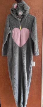 Onesie muis, Maat 38/40 (M), Kostuum of Pak, Ophalen of Verzenden, Grijs