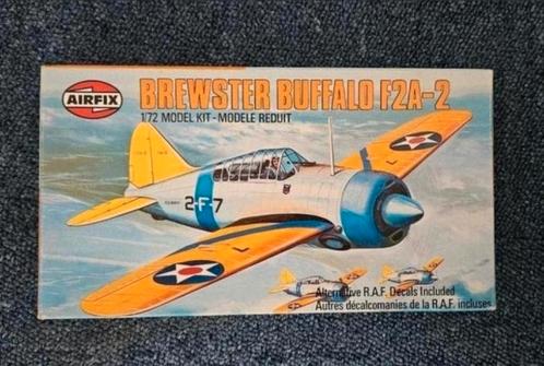 Brewster Buffalo F2A-2, Hobby en Vrije tijd, Modelbouw | Vliegtuigen en Helikopters, Zo goed als nieuw, 1:72 tot 1:144, Overige merken