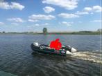 Rubberbootje met motor, Watersport en Boten, Rubberboten, Gebruikt, Hout, Benzine, Minder dan 70 pk