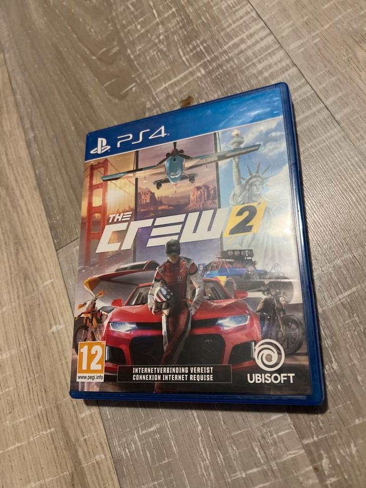 The Crew 2 - PS4 Racegame, Spelcomputers en Games, Games | Sony PlayStation 4, Zo goed als nieuw, Racen en Vliegen, 1 speler, Vanaf 12 jaar