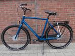 Zeer nette Batavus Dinsdag heren 57 cm. blauw, Fietsen en Brommers, Fietsen | Heren | Herenfietsen, Ophalen, Versnellingen, Batavus