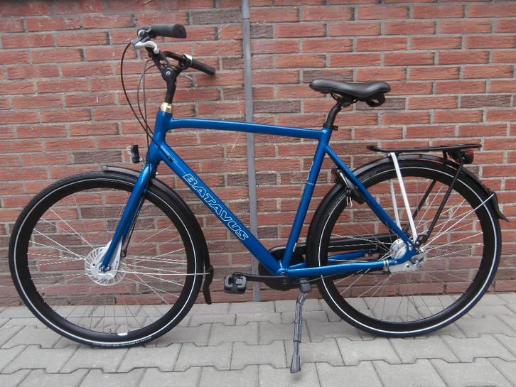 Zeer nette Batavus Dinsdag heren 57 cm. blauw, Fietsen en Brommers, Fietsen | Heren | Herenfietsen, Zo goed als nieuw, Batavus