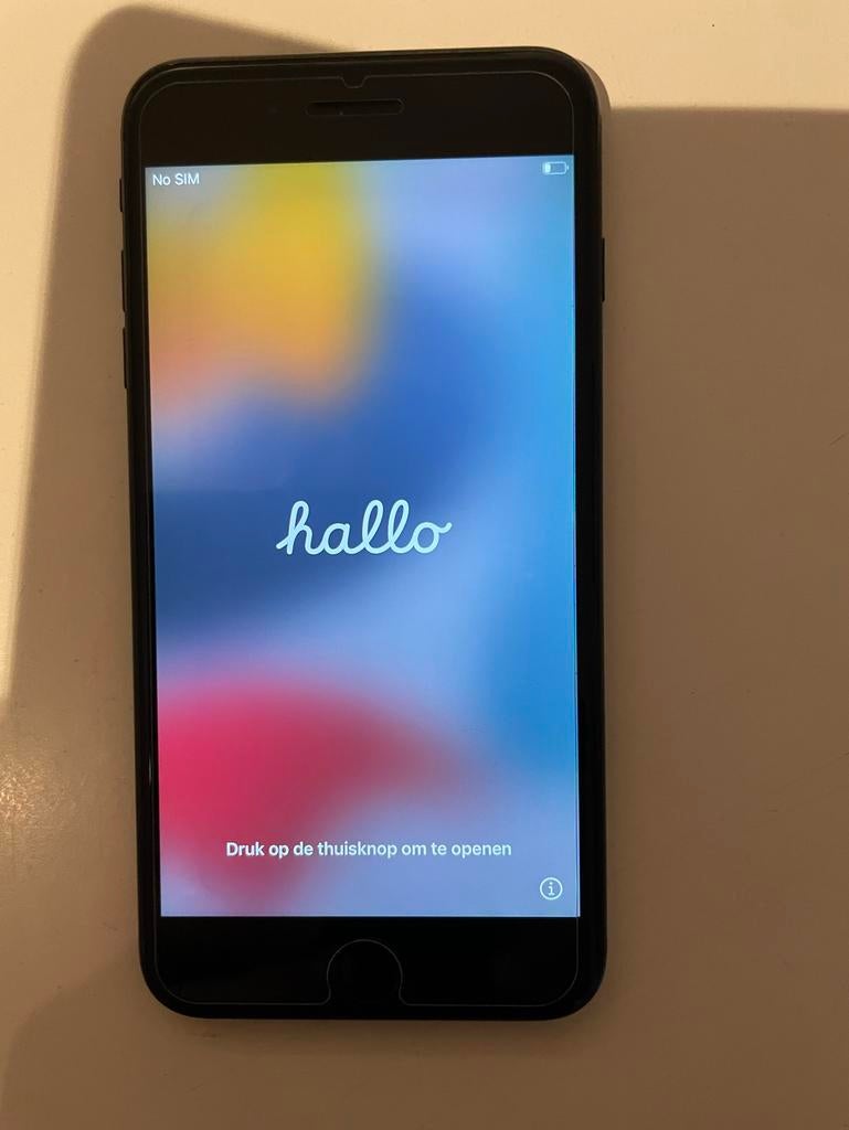iPhone 7 Plus 128GB Zwart - Inclusief accessoires!, Telecommunicatie, Mobiele telefoons | Apple iPhone, 128 GB, Zwart, Nieuw, Ophalen of Verzenden