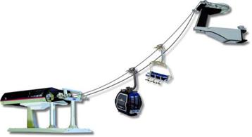 Jägerndorfer Kerstdorp Elektrische Umlaufseilbahn + Extra's beschikbaar voor biedingen