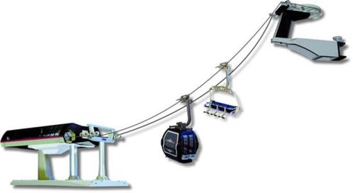Jägerndorfer Kerstdorp Elektrische Umlaufseilbahn + Extra's, Diversen, Kerst, Zo goed als nieuw, Ophalen of Verzenden