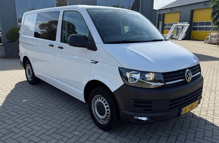 Volkswagen Transporter 2.0 TDI 150pk L1h1 7-DSG Dubbelcabine, Auto's, Bestelauto's, Bedrijf, ABS, Airbags, Airconditioning, Bluetooth