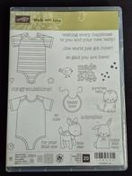 Stampin Up, Made with Love stempelset, Ophalen of Verzenden, Gebruikt