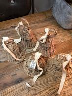 Riviera Maison Kerstklokken Rattan - Oude Collectie, Huis en Inrichting, Ophalen of Verzenden, Zo goed als nieuw