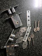 NEMEF Penslot SKG* 47mm met sleutelrozetten, Doe-het-zelf en Verbouw, Hang- en Sluitwerk, Ophalen of Verzenden, Gebruikt, Slot