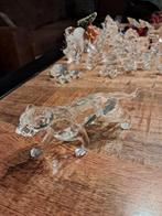 Sluipende  swarovski  Panter, Verzamelen, Beelden en Beeldjes, Ophalen of Verzenden, Gebruikt, Dier