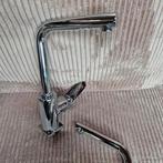 2 prachtige nieuwe indentieke chromen badmeubelkranen, Nieuw, Ophalen of Verzenden, Minder dan 100 cm, Wasbak of Wastafel