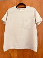 Beige linnen dames top / bloesje, korte mouw | Primark, Maat 38/40 (M), Primark, Beige, Ophalen of Verzenden