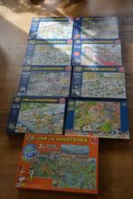 7 Dozen met Jan van Haasteren puzzels: -De Veemarkt, Artis, Gebruikt, Ophalen of Verzenden, 500 t/m 1500 stukjes, Puzzelboek