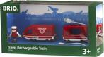 BRIO Oplaadbare rode passagierstrein met USB kabel - 33746, Overige typen, Nieuw, Ophalen of Verzenden, BRIO