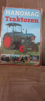 Blikken Bord Hanomag Traktoren 20x30 cm, Verzamelen, Ophalen of Verzenden