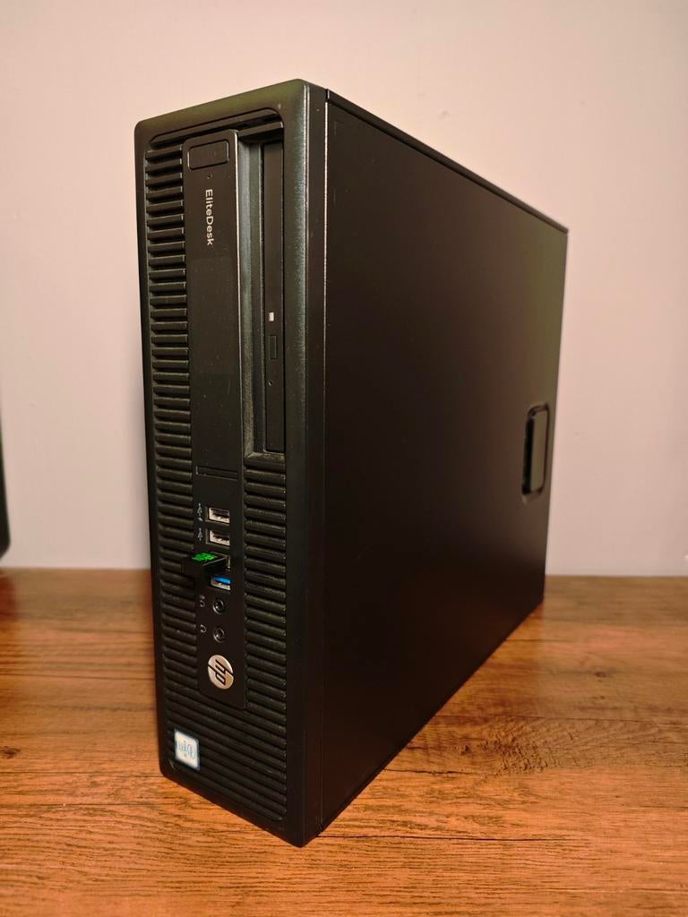 HP EliteDesk i5, 16GB RAM, SSD+HDD, Windows 11, I5-6500, Gebruikt, Ophalen of Verzenden, HP