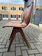 2 retro van Teeffelen stoelen, Gebruikt, Eén, Ophalen