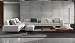 Minotti Roger Configuratie modulaire hoekbank showmodel 2024, Nieuw, 125 cm of meer, Ophalen of Verzenden, Stof