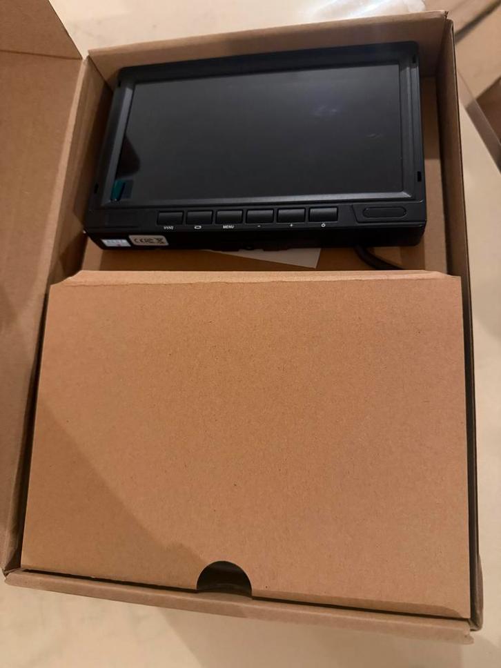 Achteruitrijcamera set met 7" LCD & 2 HD camera's, Auto diversen, Achteruitrijcamera's, Nieuw, Ophalen