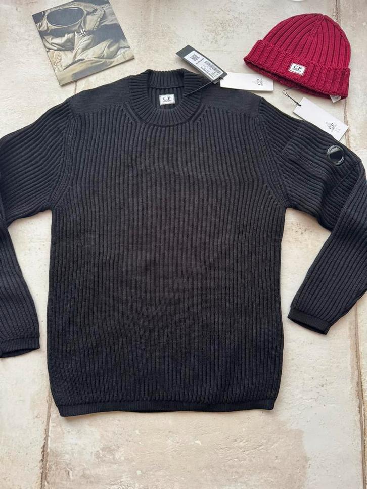 Nieuwe originele CP Company schipper kabeltrui S en XL, Kleding | Heren, Truien en Vesten, Nieuw, Zwart, Ophalen of Verzenden