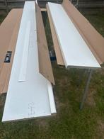 Vensterbanken mdf wit. 3x, Ophalen, Nieuw, Hout, 20 tot 50 mm