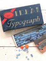 Oude stempeldoos “Ideal Typograph”, Ophalen of Verzenden