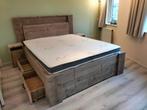 bedden van steigerhout ALLE MATEN, 90 cm, Eenpersoons, Steigerhout, Nieuw