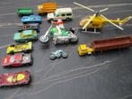 Set speelgoedauto's jaren 70 o.a. batmobile husky - 3x corgi, Gebruikt, Ophalen of Verzenden