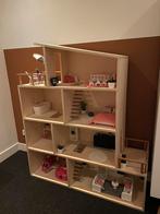 Mooi houten barbie/ poppenhuis, Kinderen en Baby's, Speelgoed | Poppenhuizen, Ophalen, Zo goed als nieuw, Poppenhuis
