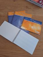 Noten schrijfschriften 2 formaten, Ophalen, Nieuw