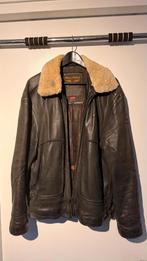 Pall Mall Cargo Piloten leren pilotenjas, Maat 52/54 (L), Bruin, Pall Mall PME Legend, Ophalen of Verzenden
