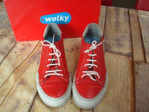 rode wolkys maat 40, Kleding | Dames, Schoenen, Zo goed als nieuw, Sneakers of Gympen, Rood, Ophalen of Verzenden
