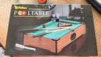 Philos Poolbiljart - tafelspel - 510 x 320 x 95 mm, Sport en Fitness, Biljarten en Poolen, Ophalen, Zo goed als nieuw, Keu of Ballen