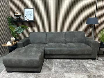“GRATIS LEVERING” Gave kunstlederen hoekbank! 240x160 beschikbaar voor biedingen