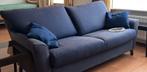 Blauwe Leolux Design Bank - 150cm Breed, Ophalen, Gebruikt, 150 tot 200 cm, Tweepersoons