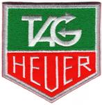 TAG Heuer stoffen opstrijk patch embleem #1, Verzenden