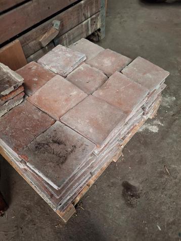 antieke estrikken terracotta 100 stks zie foto's beschikbaar voor biedingen