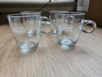 Pickwick Thee Glazen - Set van 4, Ophalen, Zo goed als nieuw