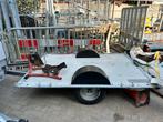 Aanhanger motor scooter wielklem, Caravans en Kamperen, Ophalen, Zo goed als nieuw