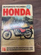 Motorfiets-techniek Honda, Motoren, Ophalen of Verzenden, Honda