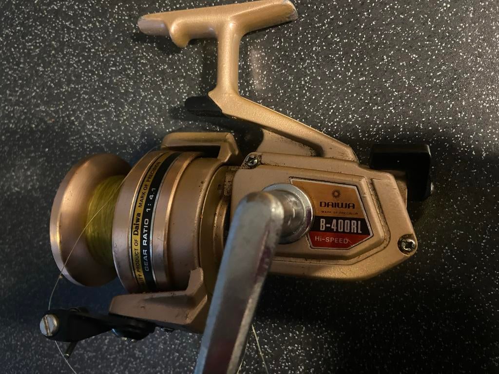 Daiwa B-400RL Zeevis Molen - Klassieker!, Watersport en Boten, Hengelsport | Zeevissen, Gebruikt, Overige typen, Ophalen