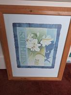 Wandplaat in lijst, Ophalen of Verzenden